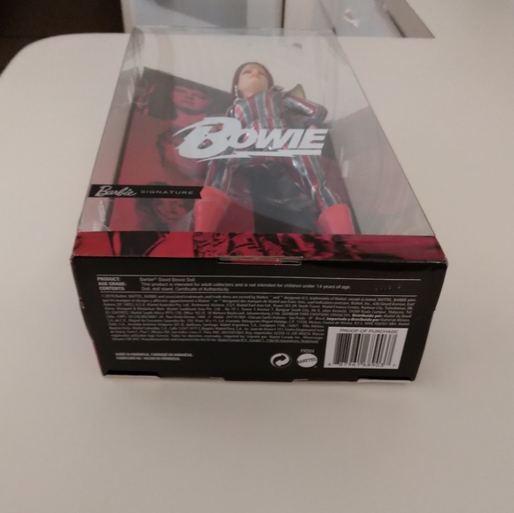 Barbie Ziggy Stardust Gold Label Limited Collector's 2019 David Bowie - Picture 14 of 16